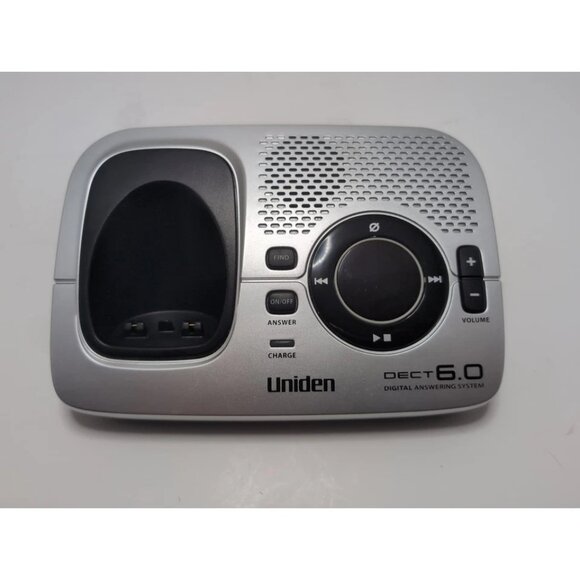 Uniden 1580-2 DECT 6.0 Cordless Phone Answering Machine Base w/ Two Handsets - Picture 16 of 16